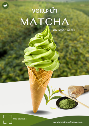 ผงไอศกรีม Soft serve เกรดพรีเมี่ยม